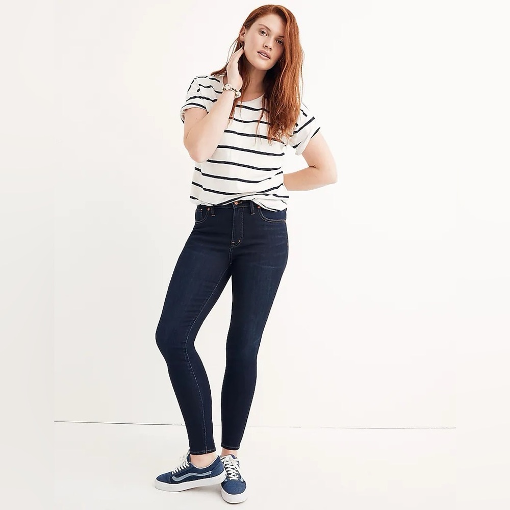 Madewell 9" Mid-Rise Skinny Jeans: TENCEL™ Denim Edition